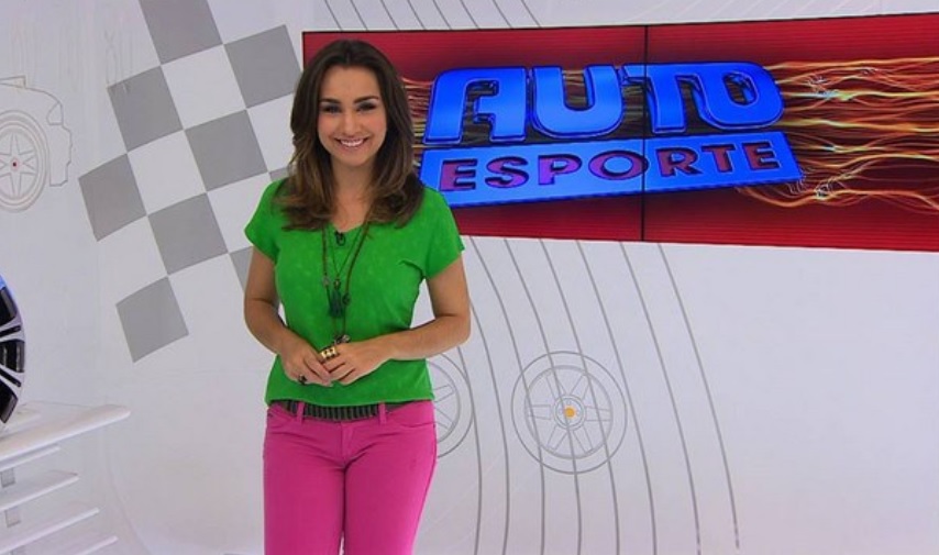 Millena Machado revelou que nao apresentara mais o Auto Esporte, atracao da TV Globo