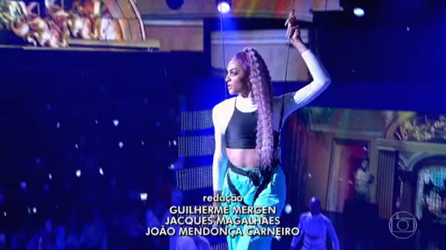 Pabllo Vittar no Caldeirão do Huck, da Globo