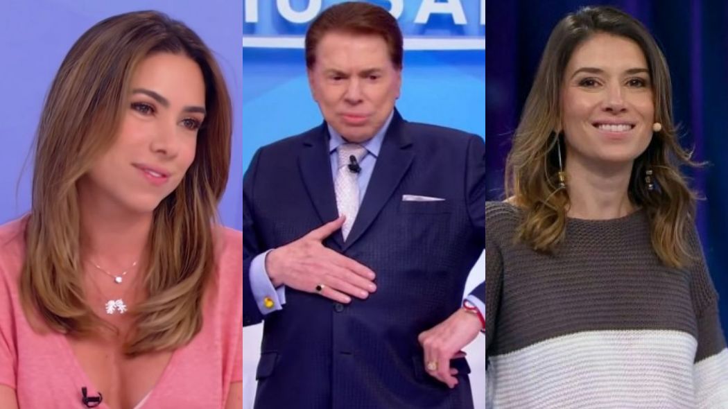 Patricia Abravanel, Silvio Santos e Rebeca Abravanel