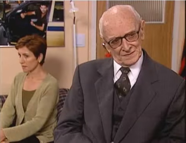 Mário Lago, que integrou o elenco das duas versões da novela (Reprodução/TV Globo)