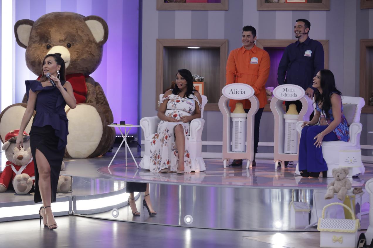 Sabrina Sato revela o nome da filha no Programa da Sabrina e se emociona ao lado de Duda Nagle