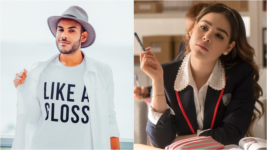 Hugo Gloss e Danna Paola são influencers (Divulgação)