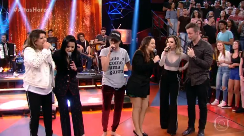Roberta Miranda, Maria Gadu, Sandy, Lucas Lima, Maiara e Maraisa no Altas Horas