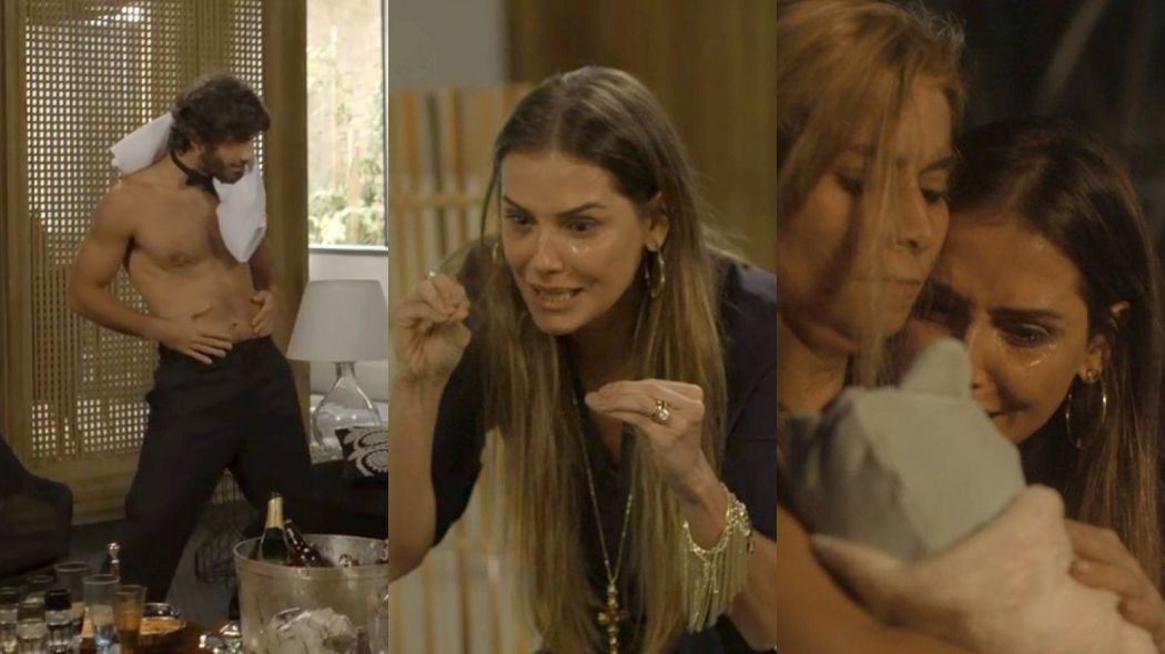 Robinho (Hugo Moura) e Karola (Deborah Secco) de Segundo Sol