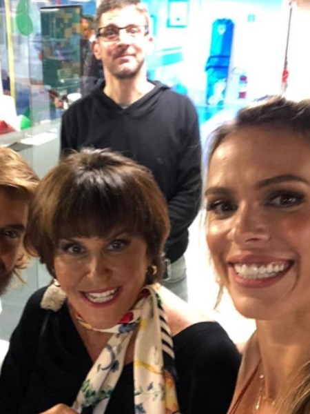 Marcia Fernandes, Franklin David, Ligia Mendes e Ricardo Barros Tricotando (Foto: Reprodução / Instagram)