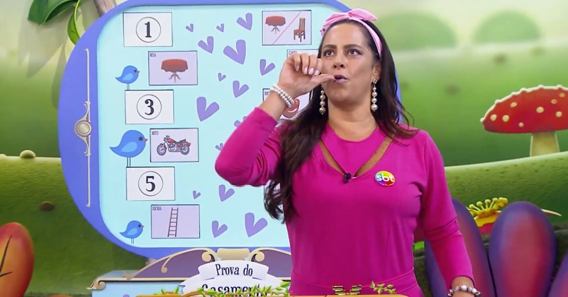 Silvia Abravanel no Bom Dia & Cia