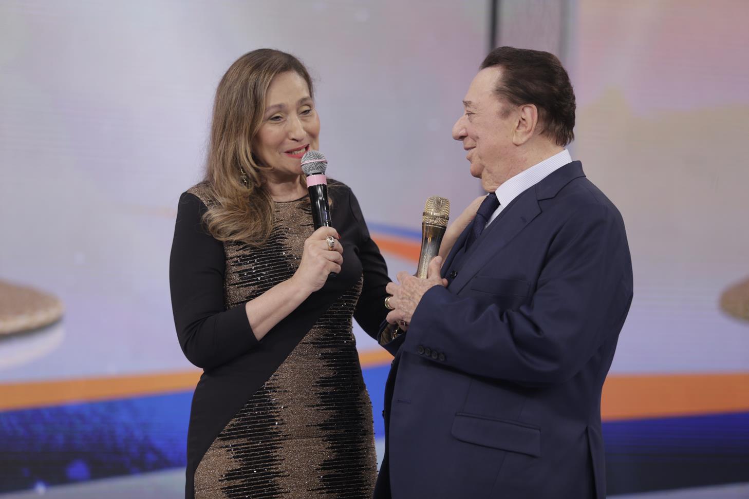 Sonia Abrao no Programa Raul Gil