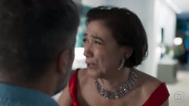 Valentina (Lilia Cabral) e Gabriel (Bruno Gagliasso), de O Sétimo Guardião, da Globo