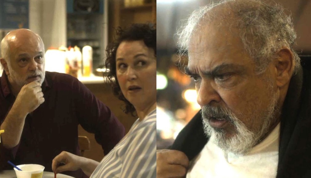 Vicente (Jayme Periard), Nice (Kelzy Ecard) e Agenor (Roberto Bonfim) de Segundo Sol