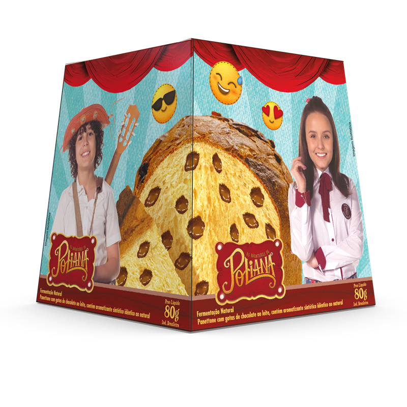 SBT lança Mini Panettone As Aventuras de Poliana