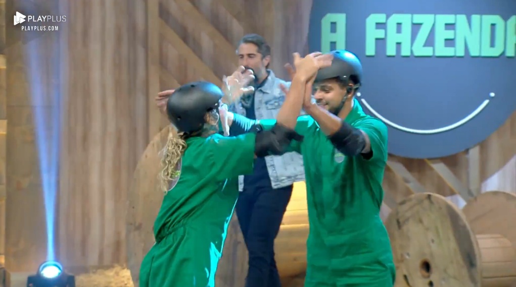 Cátia Paganote e Caique Aguiar