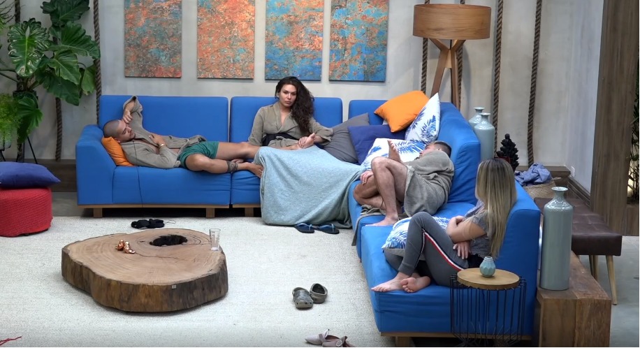 Caique Aguiar, Fernanda Lacerda, Evando Santo e Nadja Pessoa