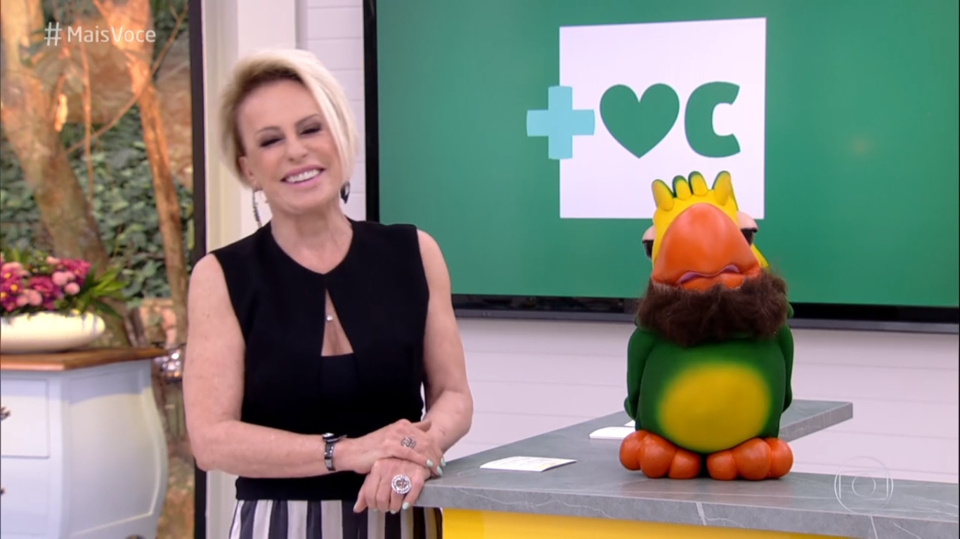 Ana Maria Braga e Louro Jose no Mais Voce