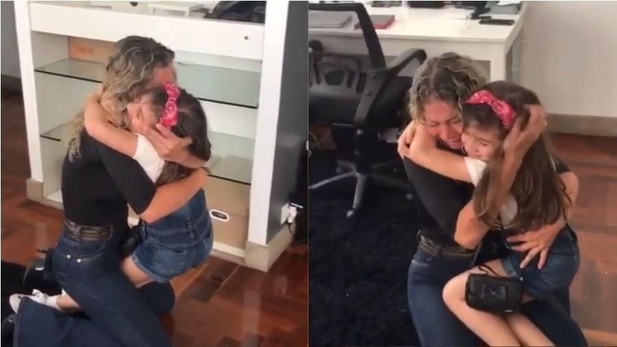 Cátia Paganote e a filha, Valentina