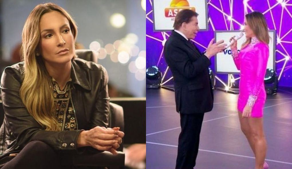 Claudia Leitte e Silvio Santos