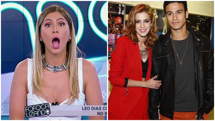 Lívia Andrade ficou brava com Sérgio Malheiros no Fofocalizando