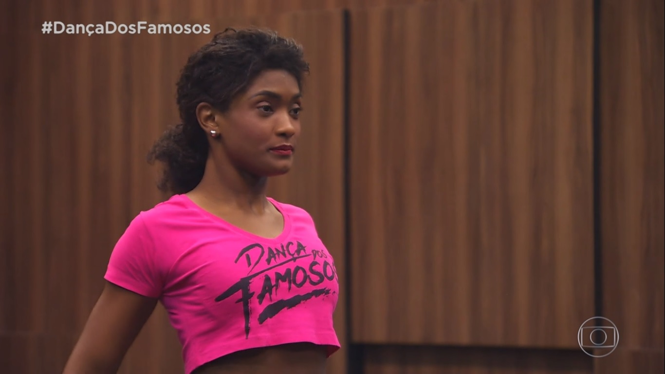 Érika Januza na Dança dos Famosos