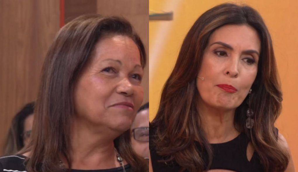 Fatima Bernardes rebateu comentario feito por mulher que estava na plateia do Encontro