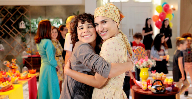 Josefa e João em As Aventuras de Poliana