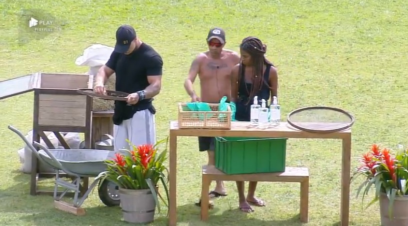 Léo Stronda, Rafael Ilha e Luane Dias