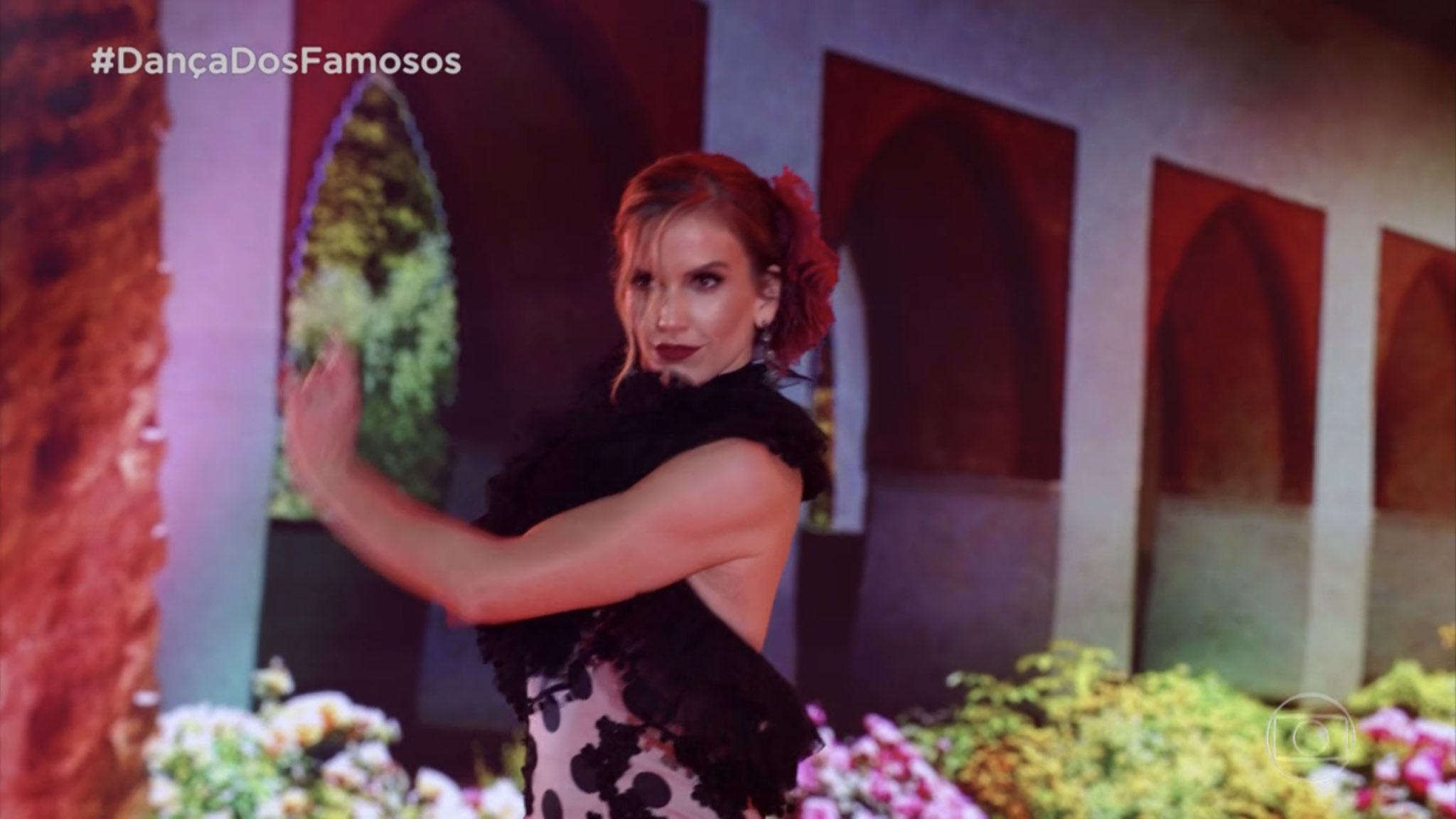 Mariana Ferrão na Dança dos Famosos