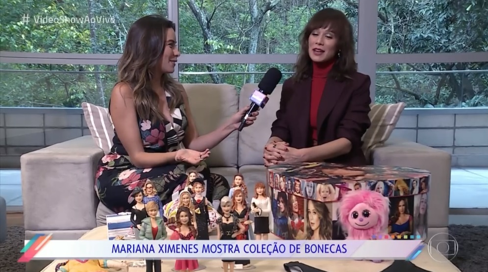 Mariana Ximenes no Vídeo Show (Reprodução)