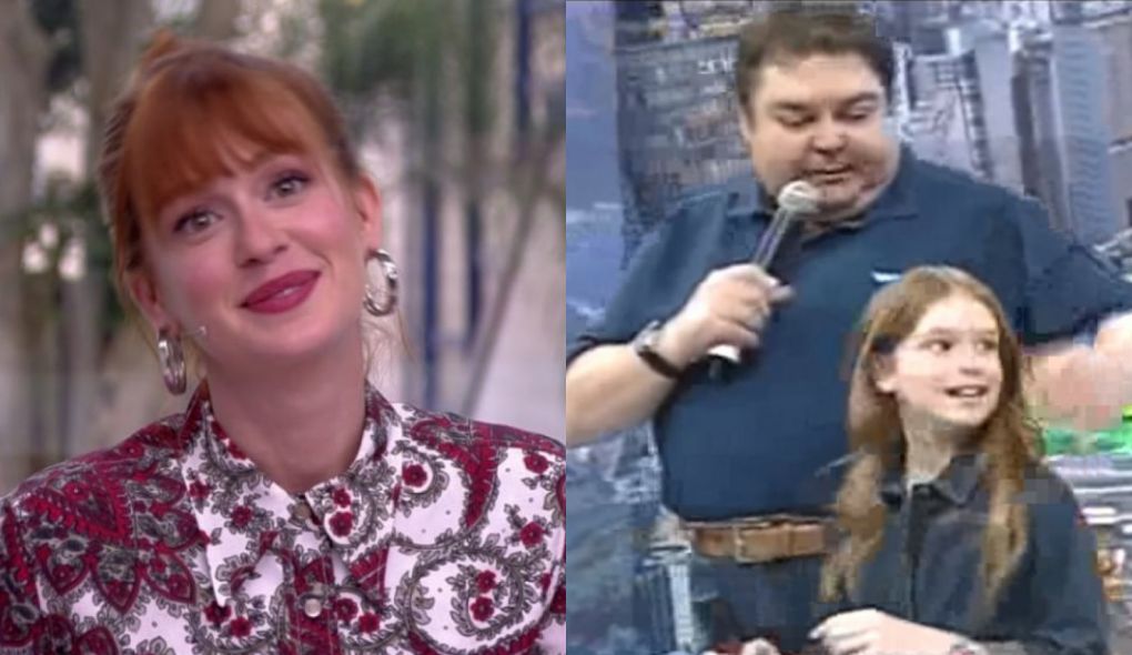 Marina Ruy Barbosa no Video Show e em participacao no Domingao do Faustao