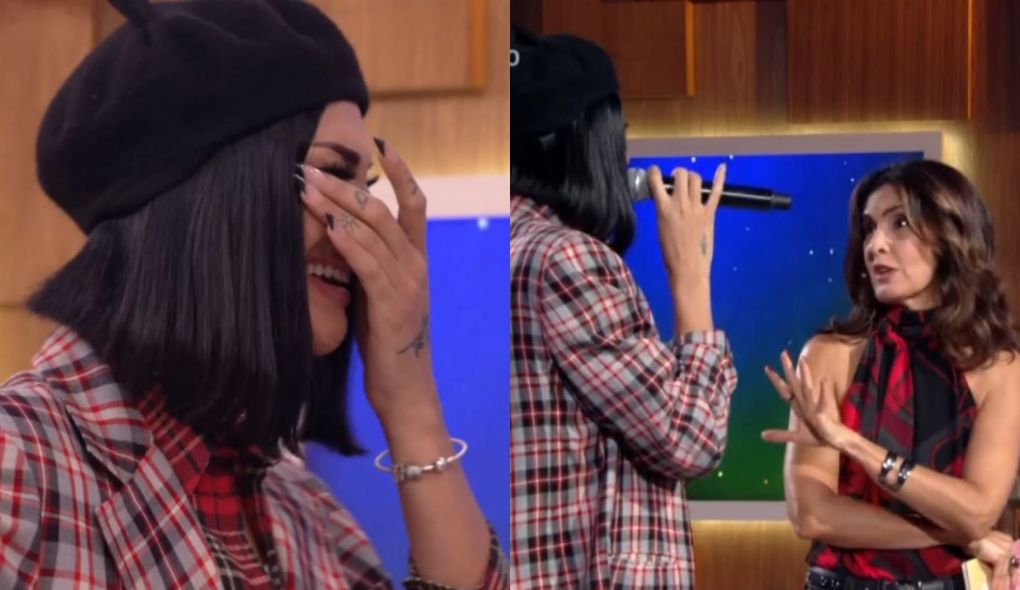 Pabllo Vittar e Fatima Bernardes no Encontro