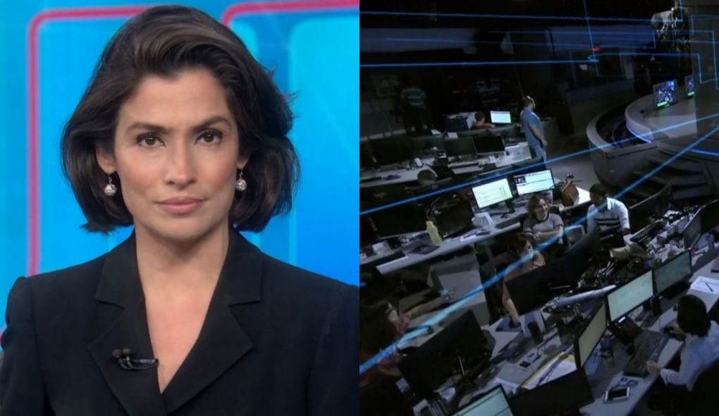 Renata Vasconcellos no Jornal Nacional