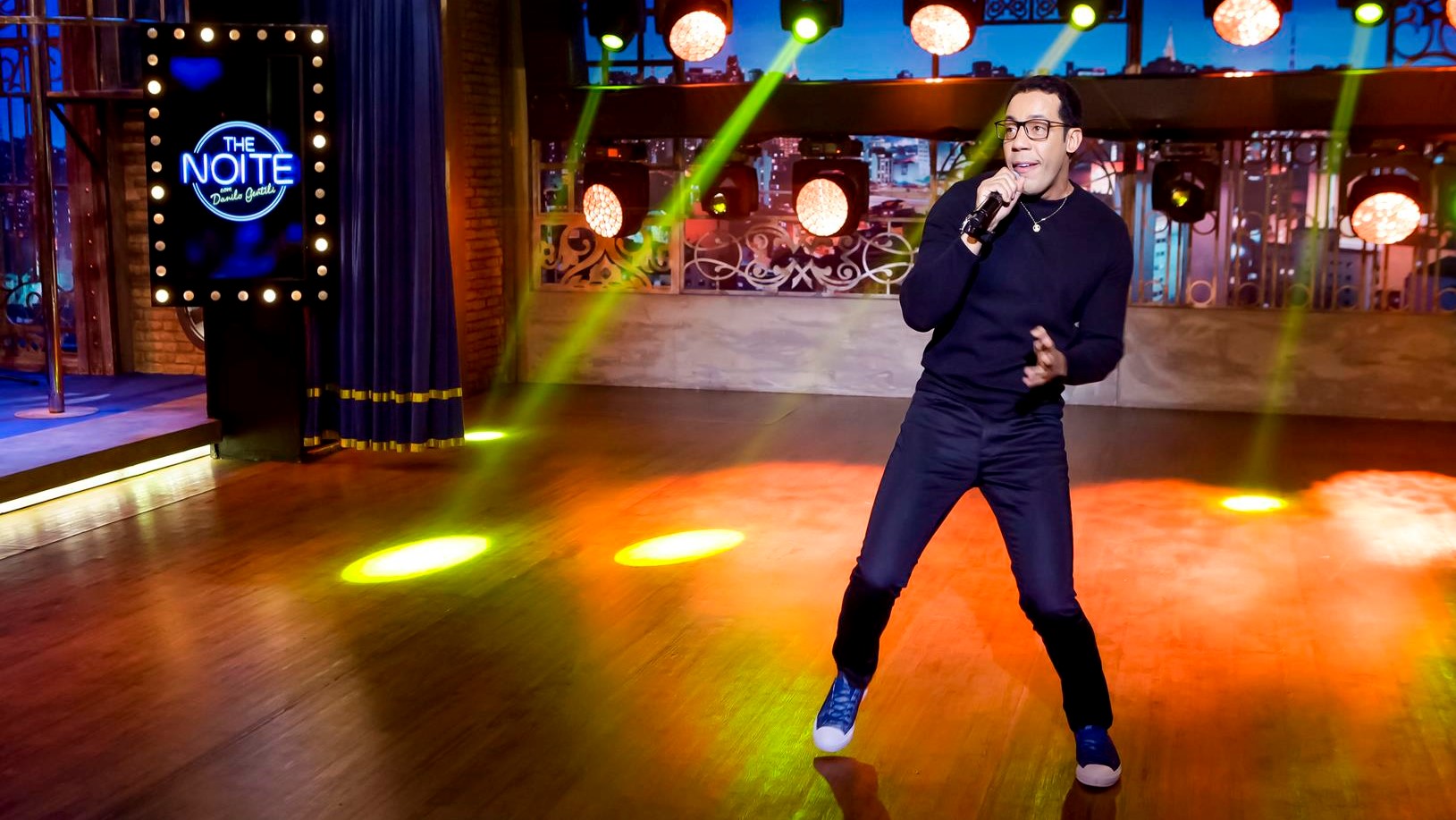 Rodrigo Bergall no The Noite