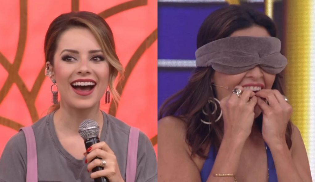 Sandy e Fatima Bernardes no Encontro