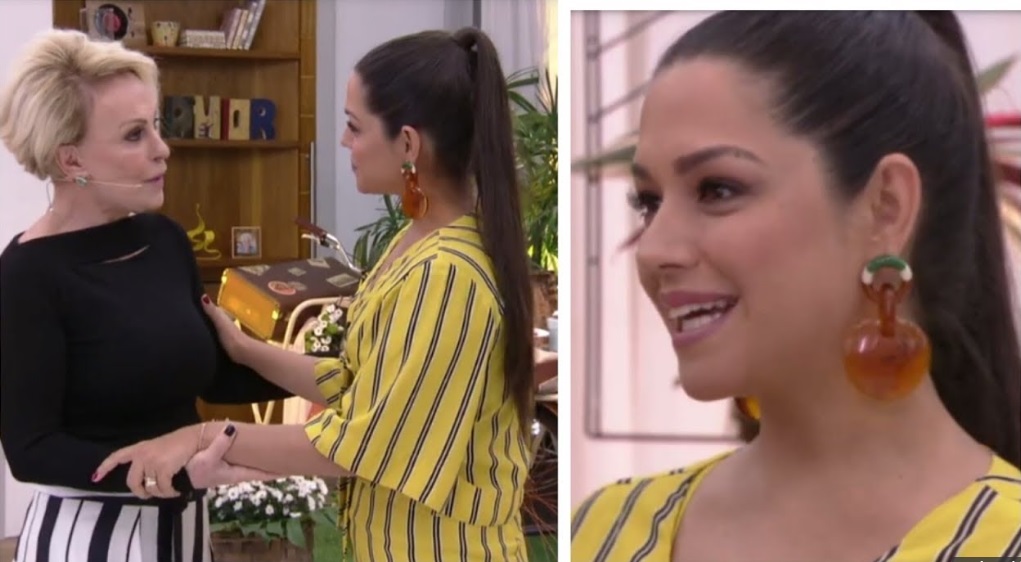 Thais Fersoza participa do Mais Você (Reprodução: TV Globo)