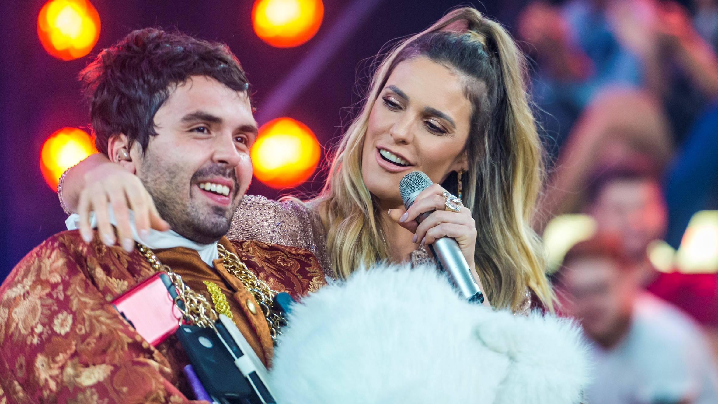 Fernanda Lima no programa Amor & Sexo