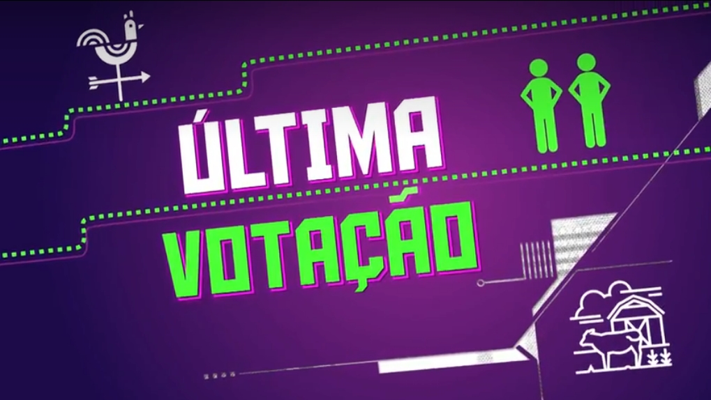 Última votação de A Fazenda 10