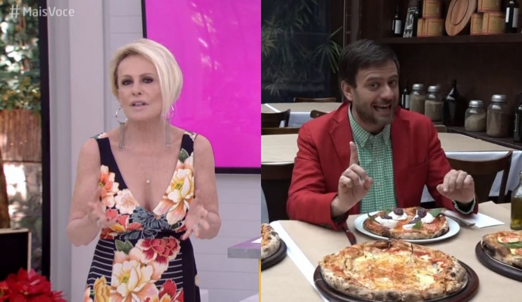 Ana Maria Braga e Bruno Astuto no Mais Voce