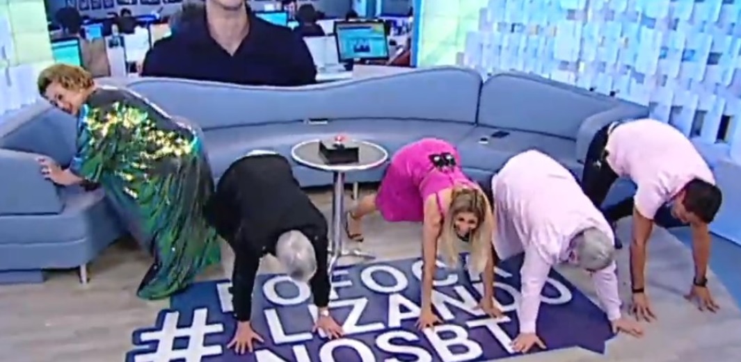 Apresentadores do Fofocalizando dancaram Boa Menina, de Luisa Sonza
