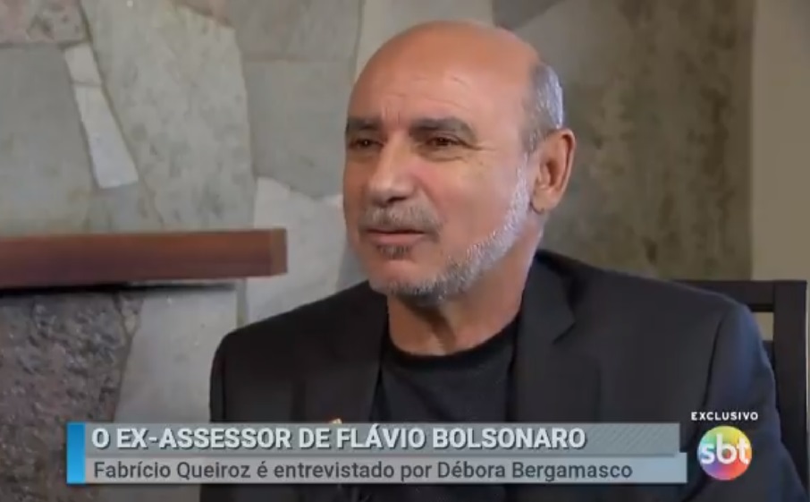 Fabrício Queiroz, assessor de Flávio Bolsonaro no SBT Brasil