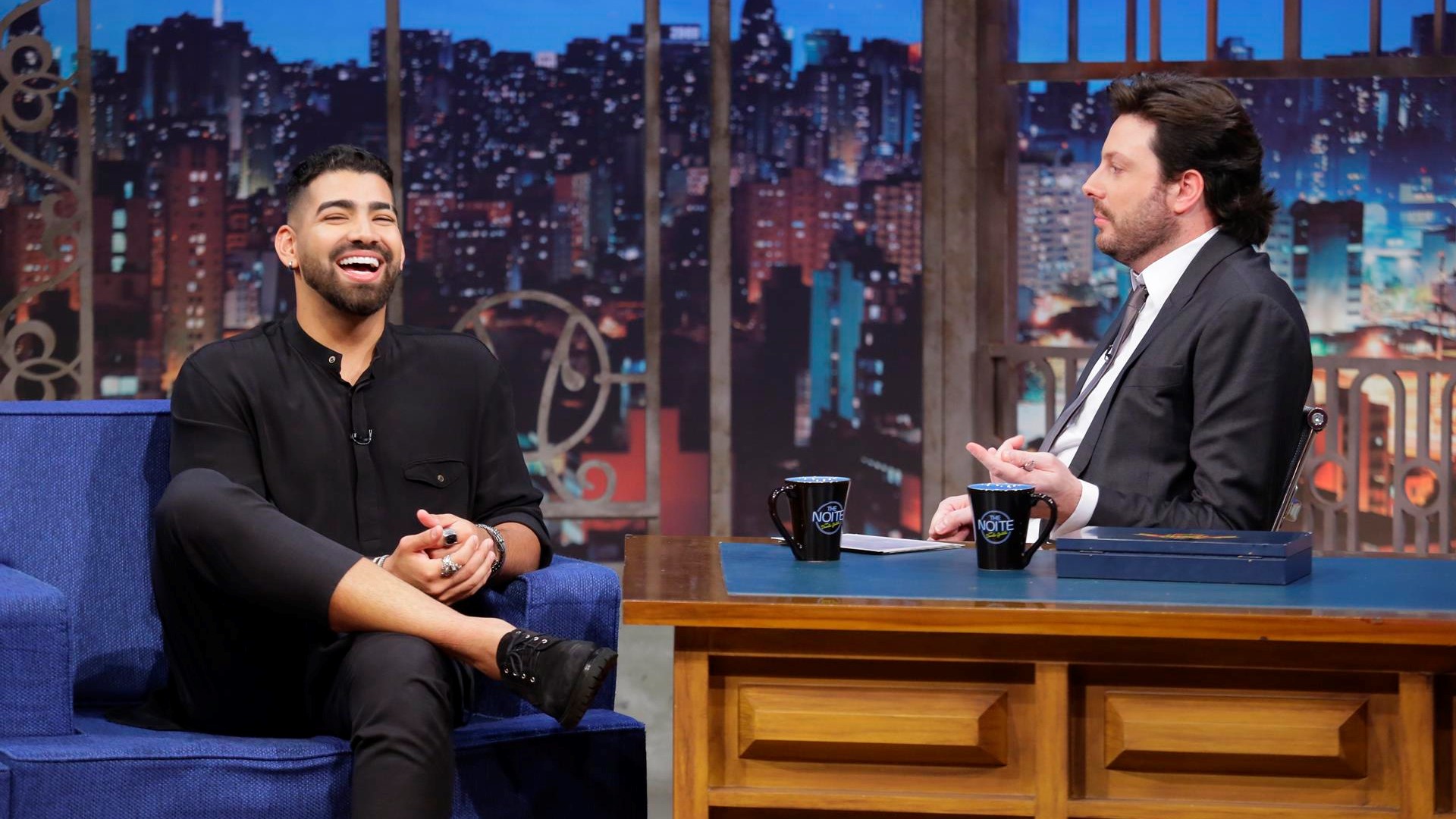 Dilsinho no The Noite com Danilo Gentili