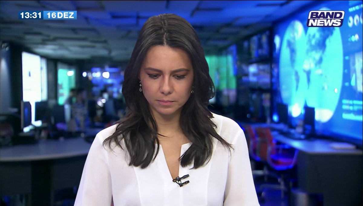 Chroma Key sendo usado na Band News