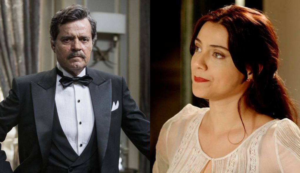 Eugenio (Felipe Camargo) e Maristela (Leticia Persiles) de Espelho da Vida