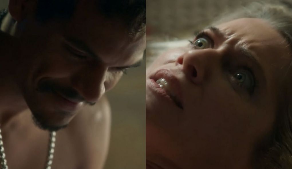 Fabim (Marcello Melo Jr) e Marilda (Leticia Spiller) de O Setimo Guardiao