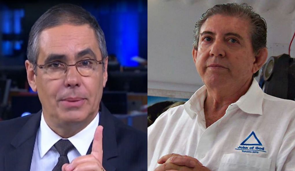 Fabio Pannunzio, apresentador do Jornal da Noite, falou sobre Joao de Deus