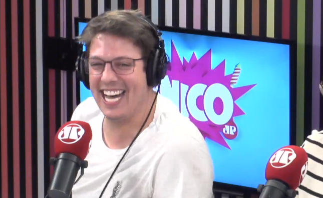 Fábio Porchat no Pânico na Jovem Pan (Foto: Reprodução)