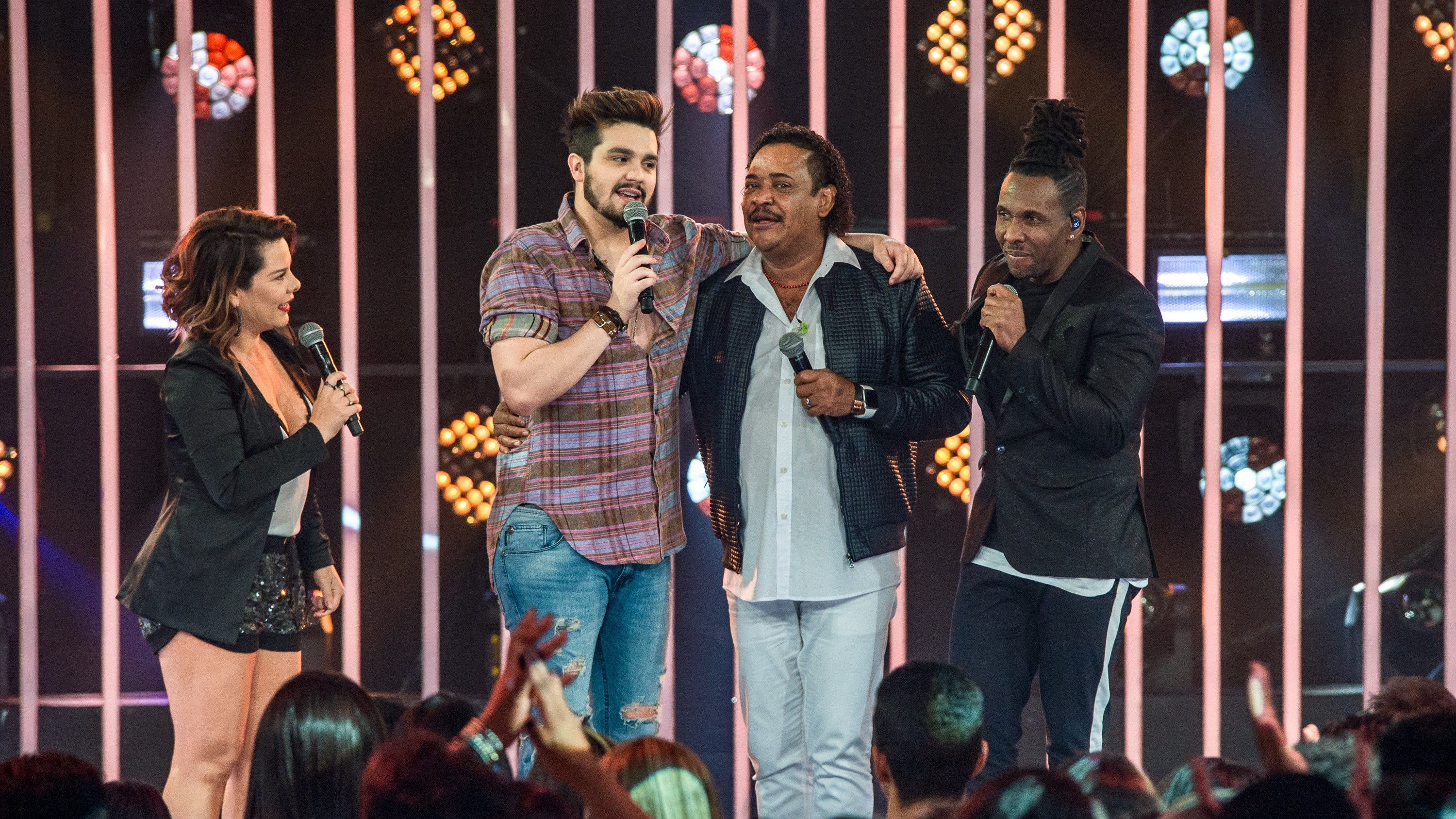 É o Tchan com Fernanda Souza e Luan Santana no SóTocaTop