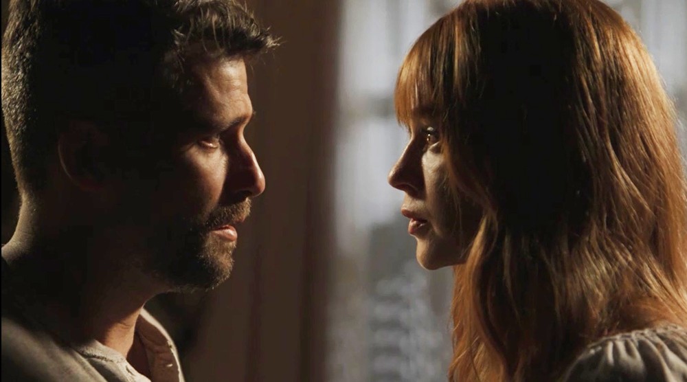 Gabriel (Bruno Gagliasso) e Luz (Marina Ruy Barbosa) de O Setimo Guardiao