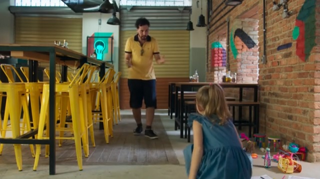 Getúlio (Arlindo Costa) e Mel (Maria Rita), de Malhação: Vidas Brasileira, na Globo