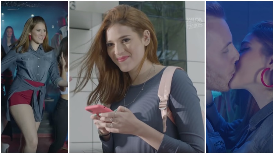Ana Clara em comercial de balas (Reprodução: Internet)