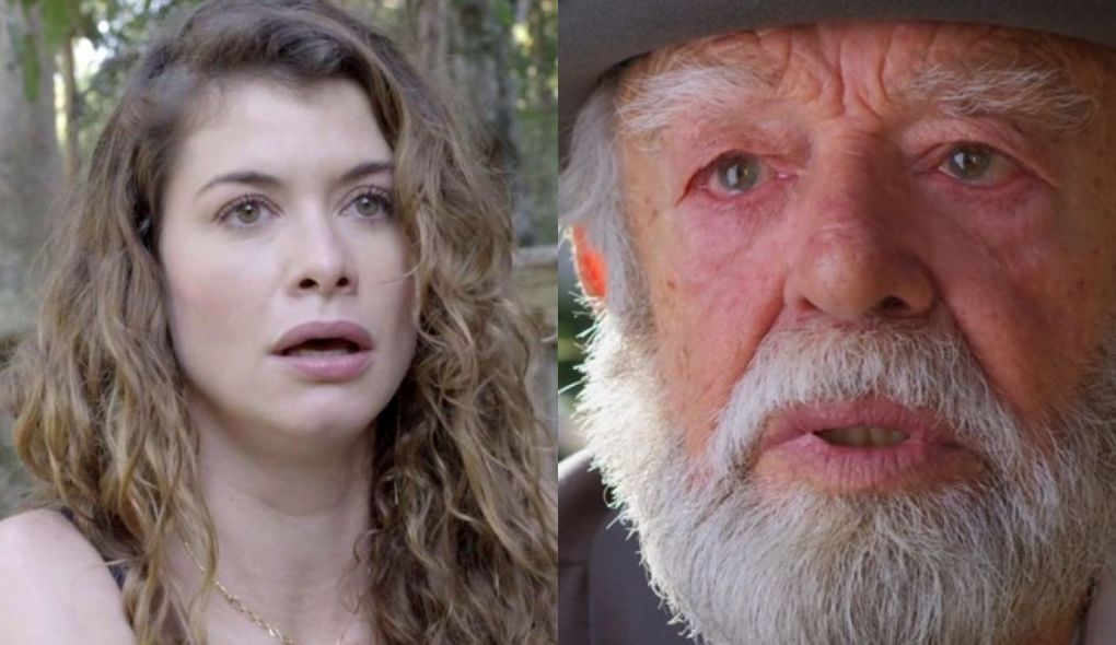 Isabel (Alinne Moraes) e Andre (Emiliano Queiroz) de Espelho da Vida
