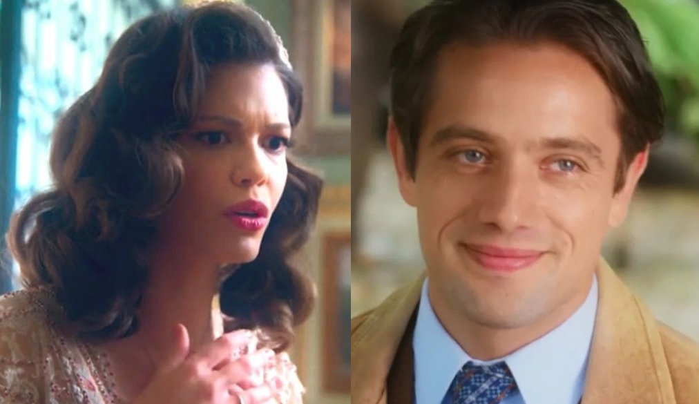 Julia (Vitoria Strada) e Danilo (Rafael Cardoso) de Espelho da Vida