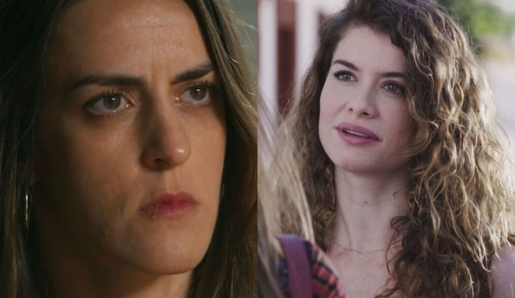 Lenita (Luciana Paes) e Isabel (Alinne Moraes) de Espelho da Vida